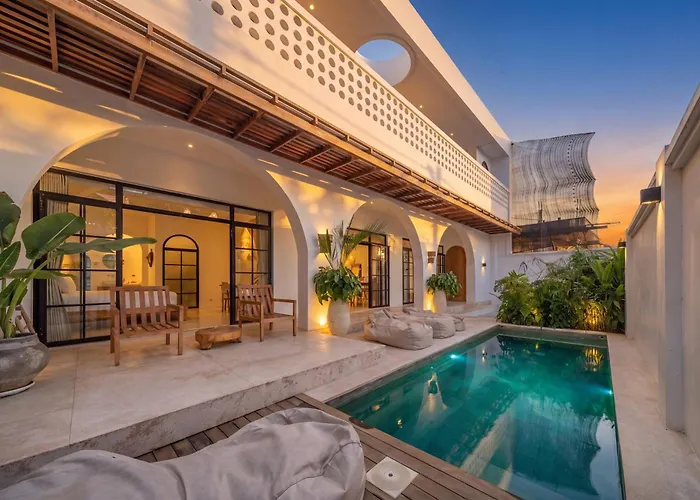 Eliad - Charming 3 Bedroom Mediterranean In Berawa Villa
